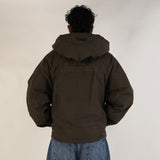 Giacca Full Zip Fear of God Essentials SS23 Off Black