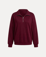 Halfmoon Zip Sweatshirt