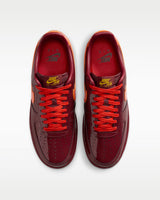 Nike Air Force 1 Low Patent Leather Dark Team Red Safety Orange