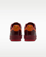 Nike Air Force 1 Low Patent Leather Dark Team Red Safety Orange