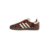Sneakers Adidas Samba OG da donna, motivo leopardato rosso Preloved