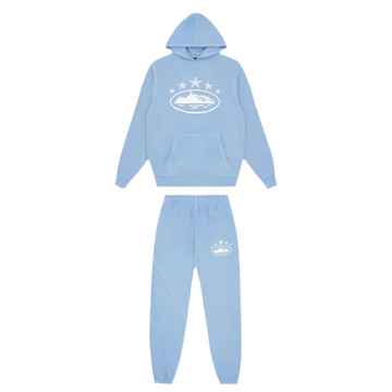 5 Stars Baby Blue Tracksuit