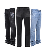 Baggy Streetwear Jeans – FLARED JEANS BUNDLE 3 front view