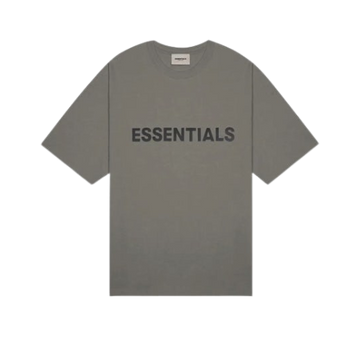 T-Shirt Applique Cement Fear of God Essentials FW20
