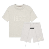 Fear of God Essentials 1977 Light Oatmeal Summer Set