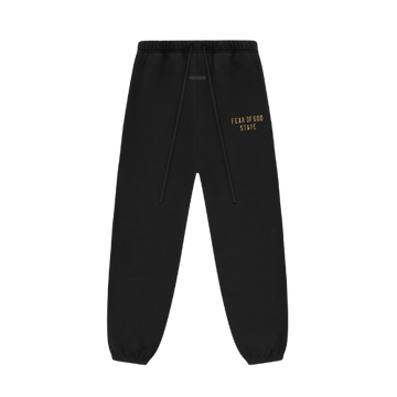 Pantaloni lunghi Fear of God Essentials FW24 Nero Giallo State