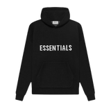 Felpa con cappuccio Fear of God Essentials in maglia (SS21) nera