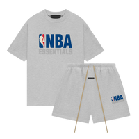 Fear of God Essentials NBA Light Heather Summer Set
