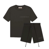 Fear of God Essentials Off Black Summer Set