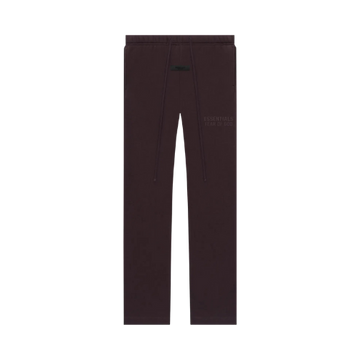 Pantaloni lunghi Fear of God Essentials color prugna