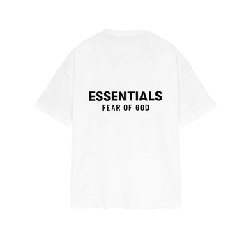 T-shirt Fear of God Essentials SS25 Bianco Brillante