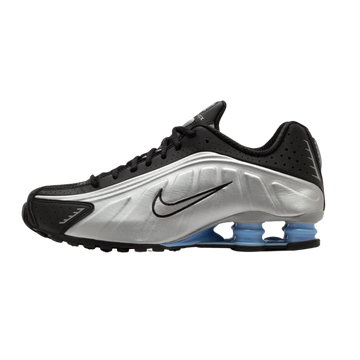Nike Shox R4 Argento Metallizzato Nero Blu Psichico