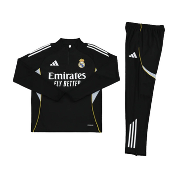 Tuta da ginnastica nera Real Madrid