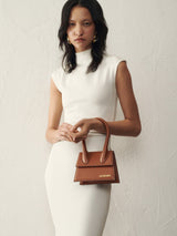 Jacquemus Le Chiquito Moyen Light Brown