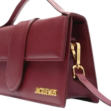 Jacquemus Le Grand Bambino Bordeaux