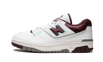 New Balance 550 Burgundy Cyan
