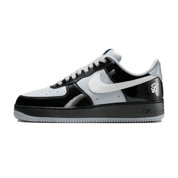 Nike Air Force 1 Low Syna Central Cee Nero Bianco Grigio Fumo
