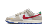 Nike Dunk Low Light Iron Ore Red Blue