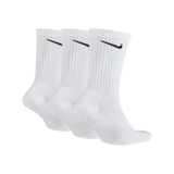 Nike Everyday Cushioned Sports Socks 3 Pack White