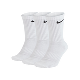 Nike Everyday Cushioned Sports Socks 3 Pack White