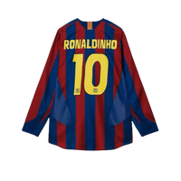 Nike FC Barcelona Re-Issue 2005/06 Ronaldinho #10 Home Jersey