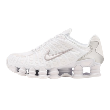 Nike Shox TL Bianco Argento Metallizzato Arancione Max