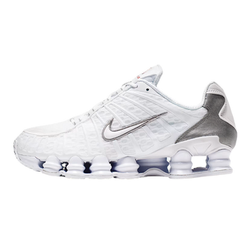 Nike Shox TL Bianco Argento Metallizzato