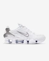 Nike Shox TL Bianco Argento Metallizzato