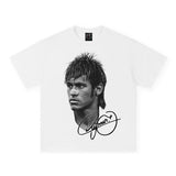 Graphic Streetwear T-Shirt – NEYMAR SIGNATURE - TEE front view