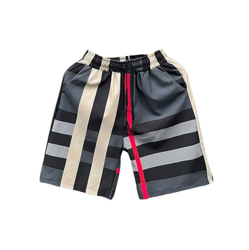 Pantaloncini a quadri blu navy