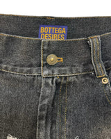 BOTTEGA DESIRES CLOUD jeans shorts