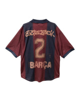 Travis Scott x Nike x FC Barcelona Retro 2000/01 Home Skeleton Jersey Multicolor