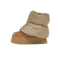 UGG Classic Mini Dipper Puffer Boot Amphora Chestnut