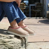 UGG Tasman Slipper Sand Dark Cherry