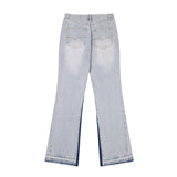 DEP – FLARED DENIM – back view