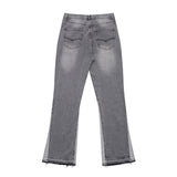 DEP – FLARED DENIM – back view