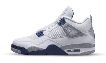 Sneakers da uomo Nike Air Jordan 4 Retro White Midnight Navy