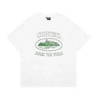 Alcatraz White Green T-shirt