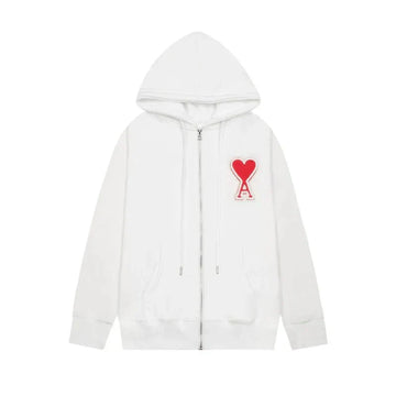 Ami White Zipper