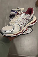 ASICS Gel-Kayano 12.1 Argento Bordeaux
