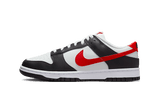 Nike Dunk Low Black White Red