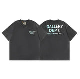Graphic Streetwear T-Shirt – Graphic Streetwear T-Shirt – Gallery Dark Grey T-shirt front view