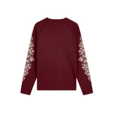 Streetwear Long Sleeve Top – BLOOM MOTIF — LONGSLEEVE – back view