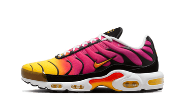 Nike Air Max Plus con sfumatura giallo e rosa
