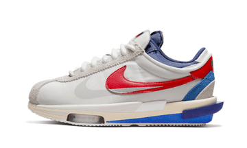 Nike Cortez 4.0 Sacai Bianco Rosso Universitario Blu