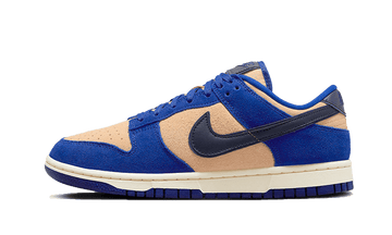 Nike Dunk Low LX in pelle scamosciata blu