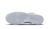 Nike Dunk Low White Grey Navy Aqua Mini Swoosh