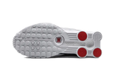 Nike Shox R4 Bianco Argento Metallizzato