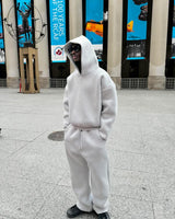 Oversized Streetwear Hoodie – MINIMALIST TRACKSUIT - HOODIE + JOGGER
