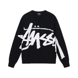 Oversized Knit Sweater – Stussy Sweater front view